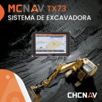 CHCNAV TX73 SISTEMA DE EXCAVADORA 3D
