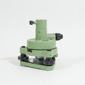 Set Base Nivelante Estándar + Adaptador Giratorio con Nivel Tubular y Plomada Óptica